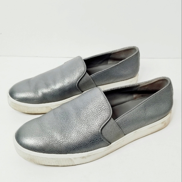 Vince Blair‎ Leather slip on Sneakers - Picture 3 of 10